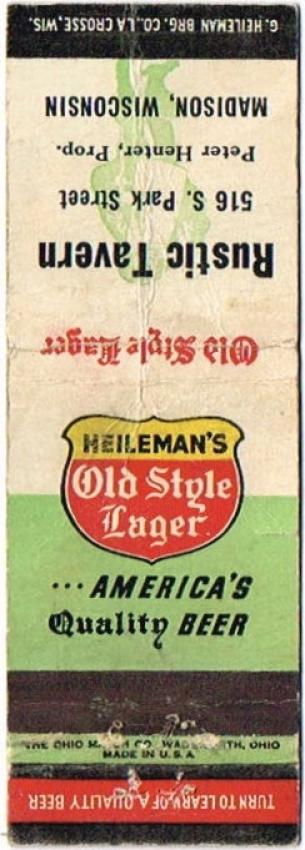 Old Style Lager Beer Dupe