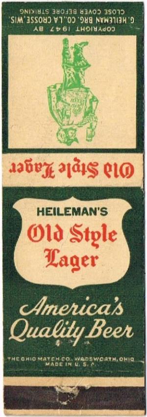 Old Style Lager Beer Dupe
