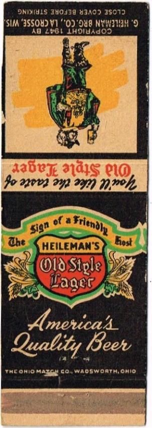 Old Style Lager Beer Dupe