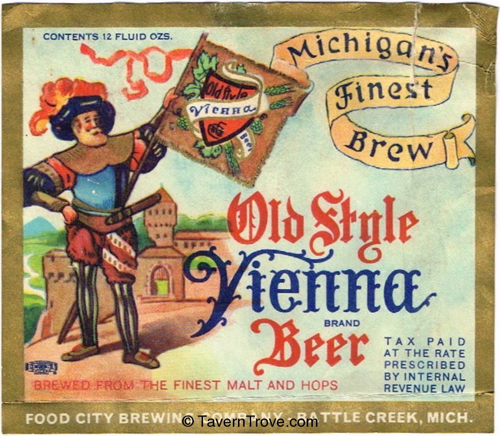 Old Style Vienna Beer