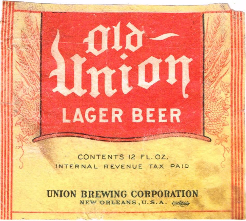 Old Union Lager Beer
