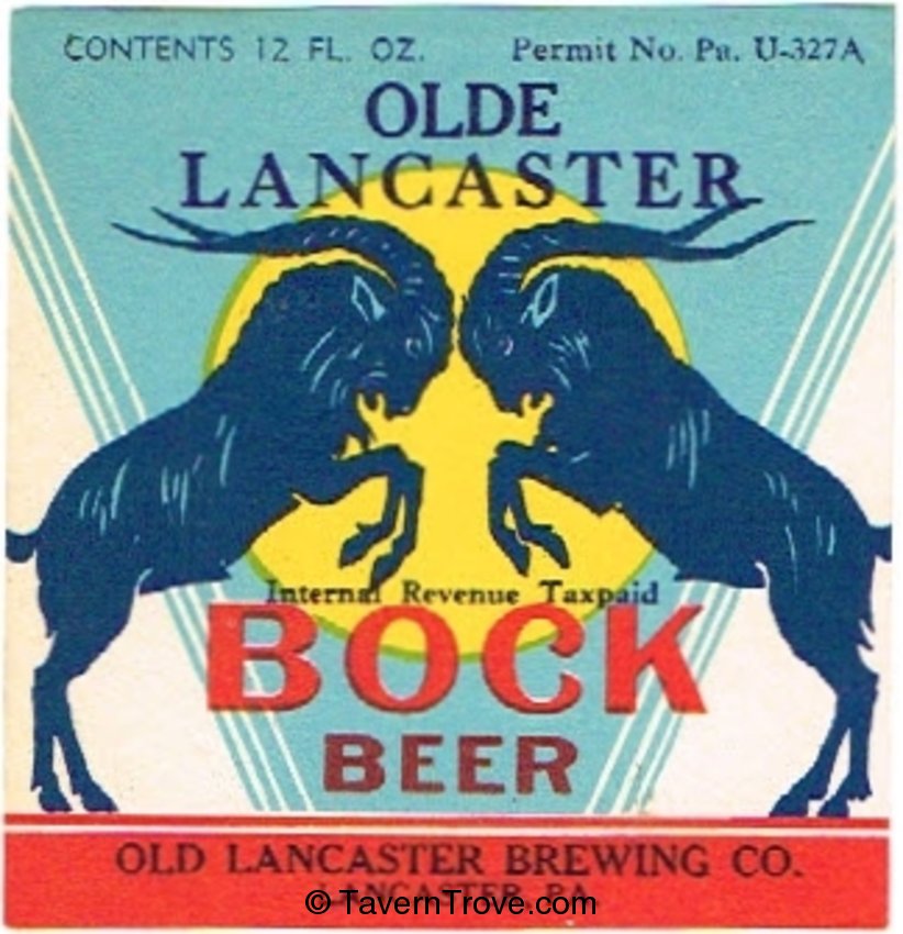 Olde Lancaster Bock Beer