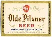 Olde Pilsner Beer