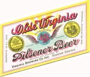 Olde Virginia Pilsener Beer