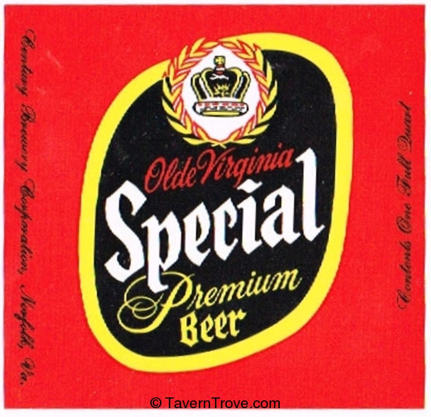 Olde Virginia Special  Beer