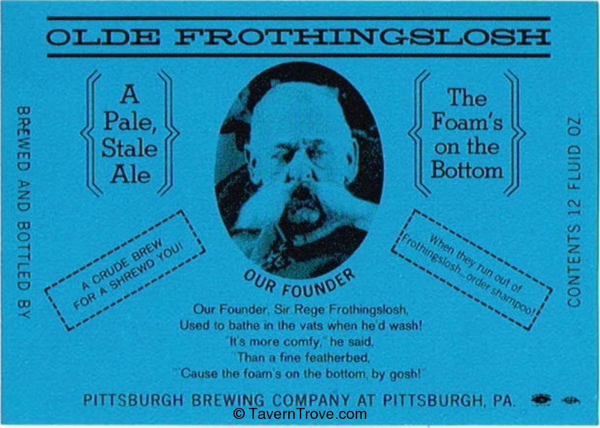 Olde Frothingslosh Pale Stale Ale