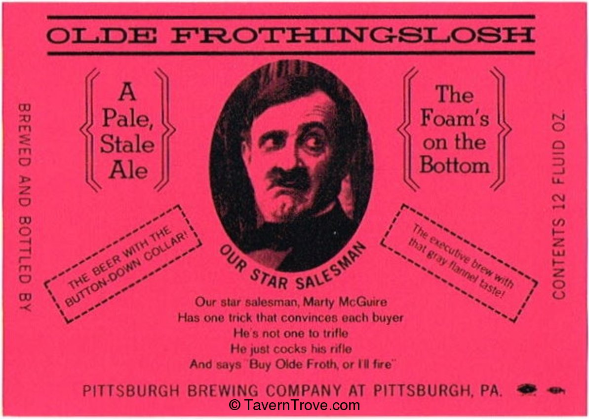 Olde Frothingslosh Pale Stale Ale