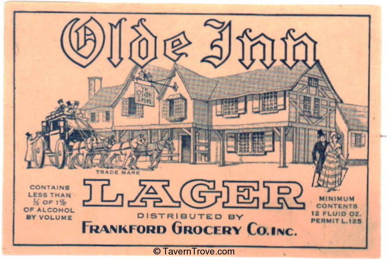 Olde Inn Lager Beer