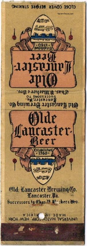 Olde Lancaster Beer