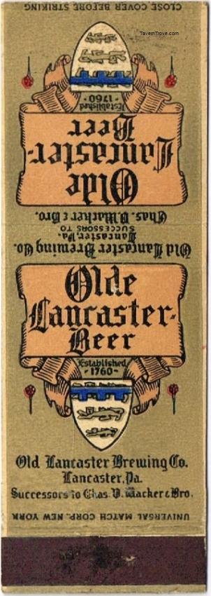 Olde Lancaster Beer Dupe