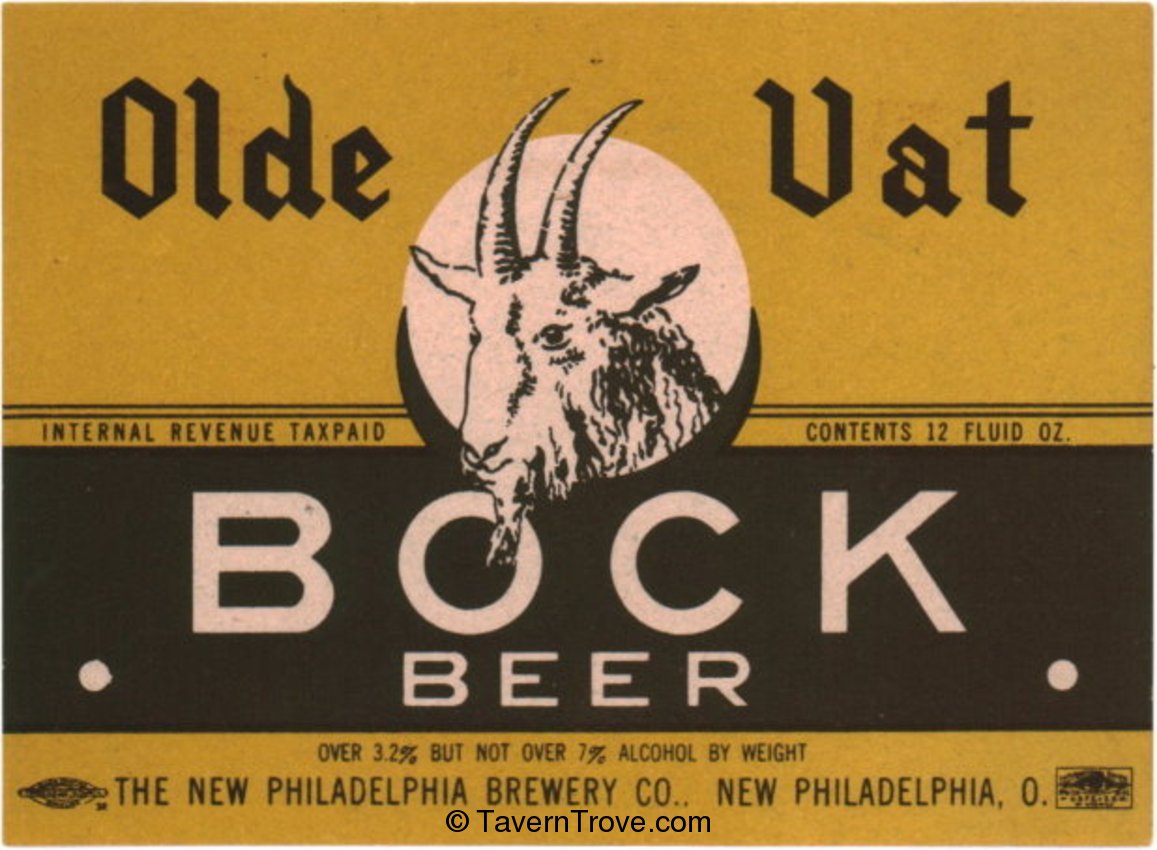 Olde Vat Bock Beer