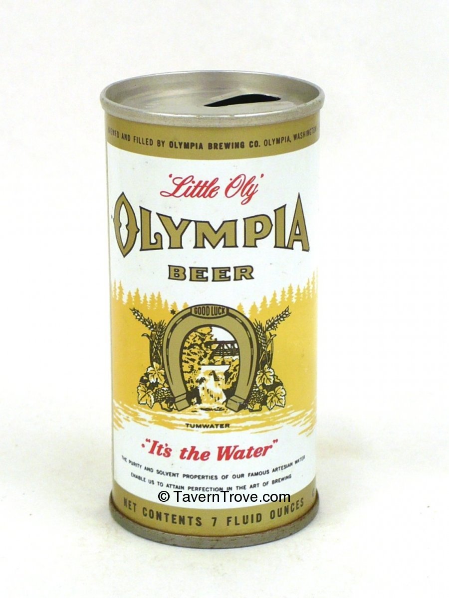 Item 1607 1969 Olympia Beer 7 to 8oz Can T2908