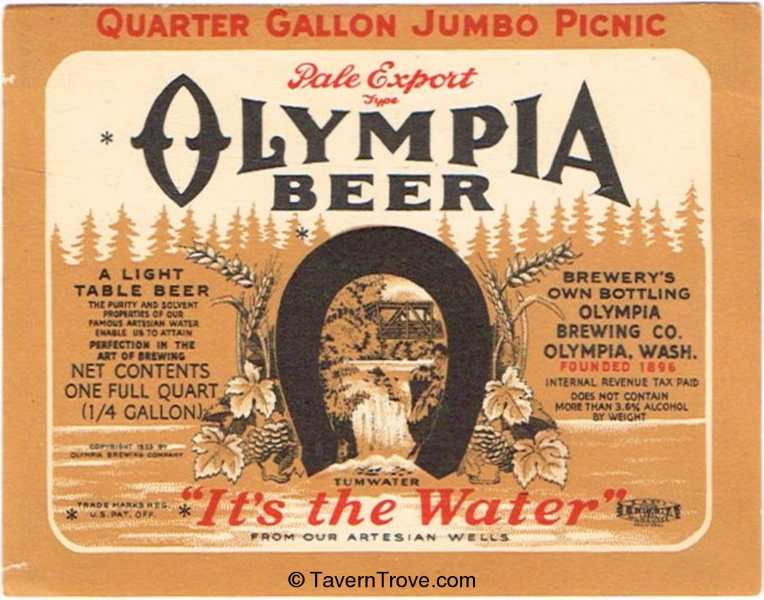 Olympia  Beer