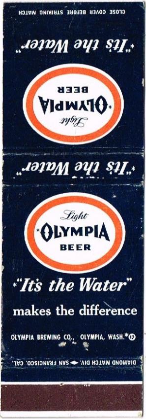 Olympia Light Beer Dupe