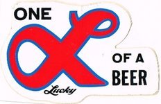 One L of a Beer Decal