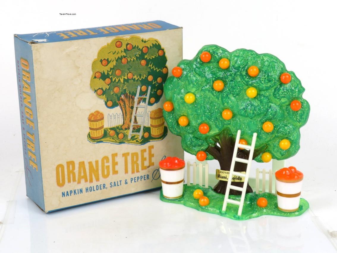 Orange Tree Napkin Holder Miami Florida Souvenir