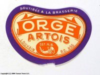 Orge Artois (Neck Label)
