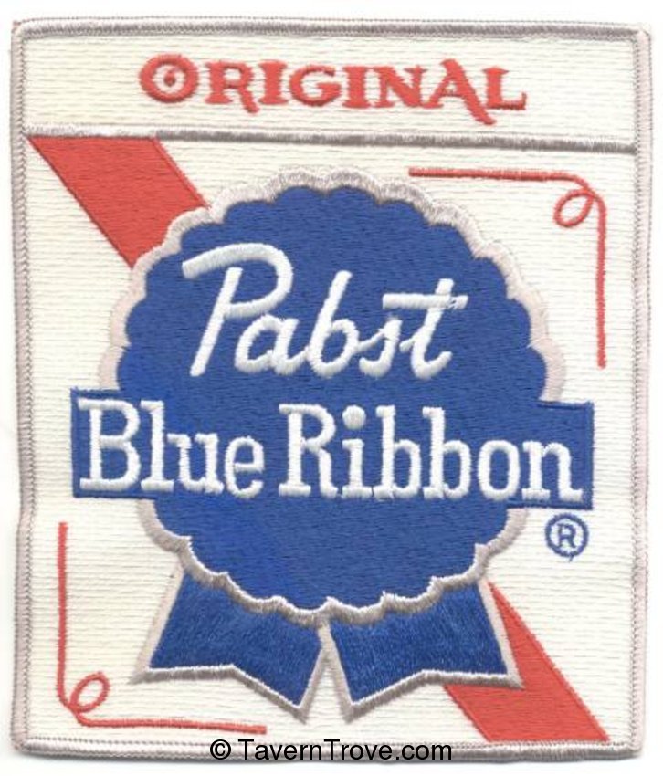 Original Pabst Blue Ribbon Back Patch