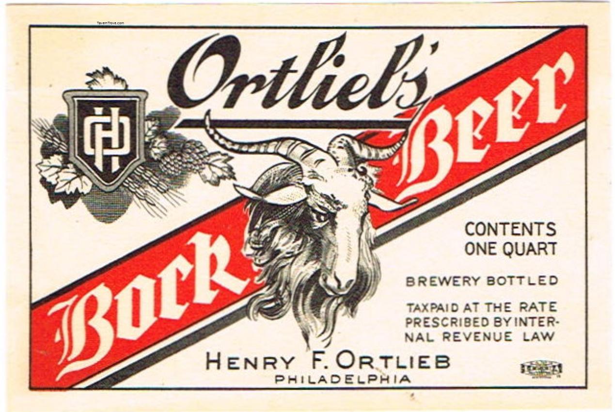 Ortlieb's Bock Beer (72mm)