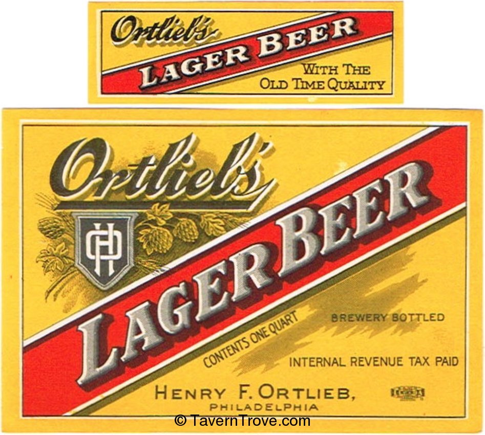 Ortlieb's Lager Beer (71mm)