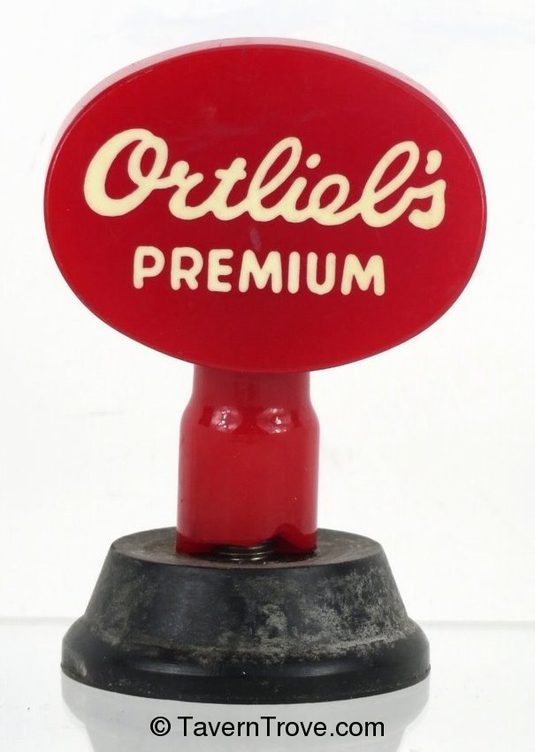 Ortlieb's Premium Beer 2¾ inch Tap Handle Philadelphia, PA