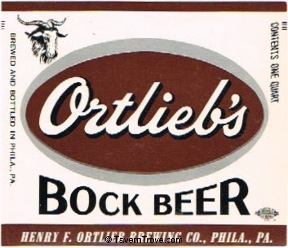 Ortlieb's Bock Beer 