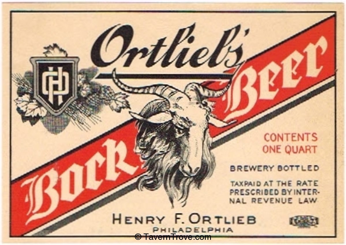 Ortlieb's Bock Beer (83mm)