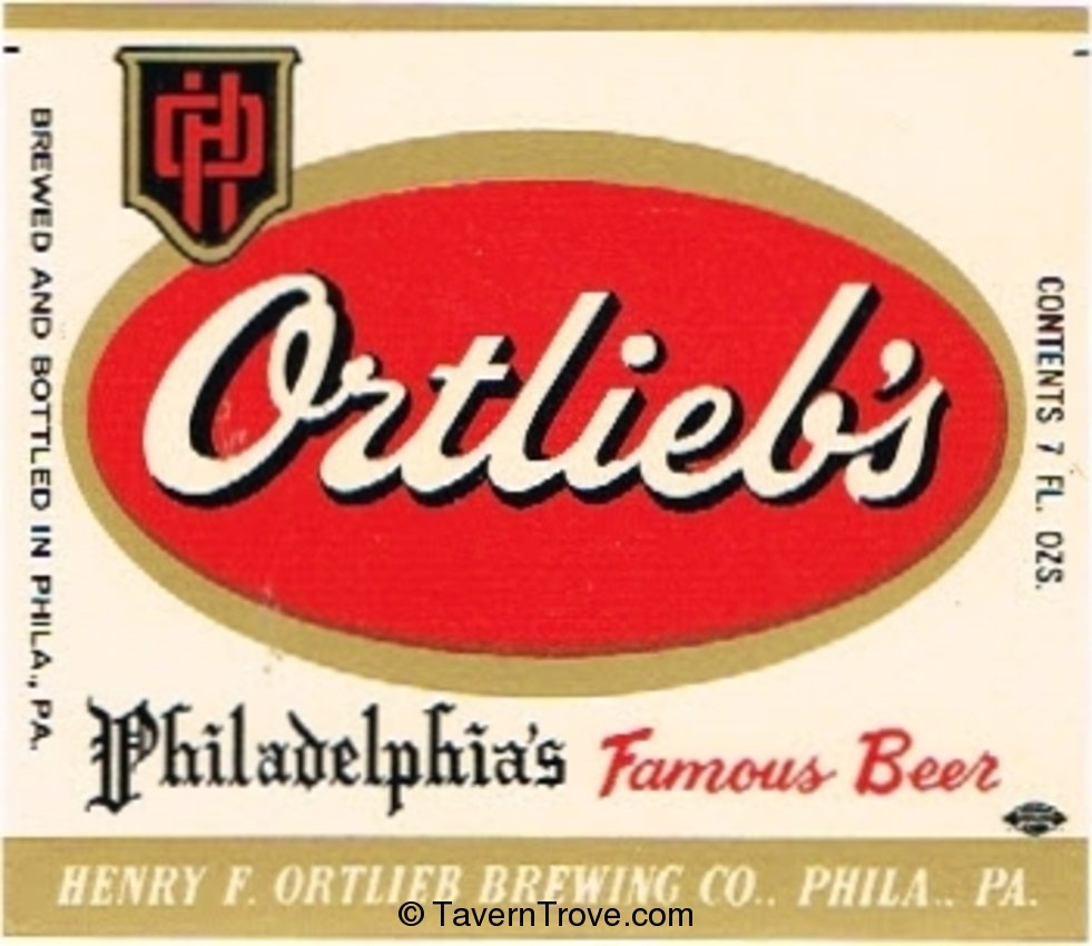 Ortlieb's Famous Beer 