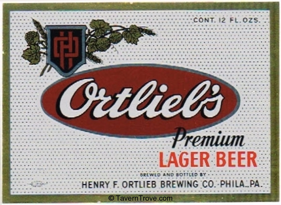 Ortlieb's Premium Lager Beer 