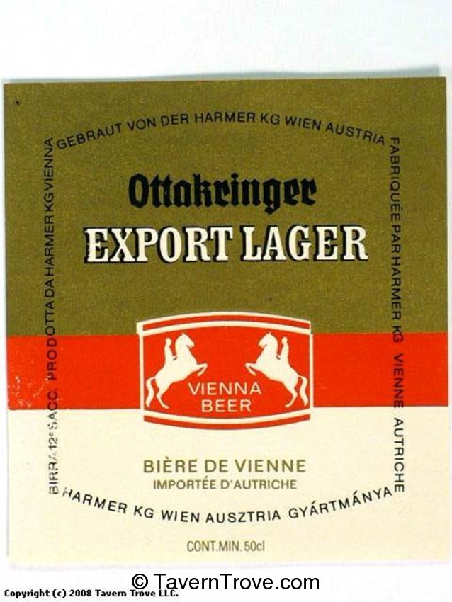 Ottakringer Export Lager Beer