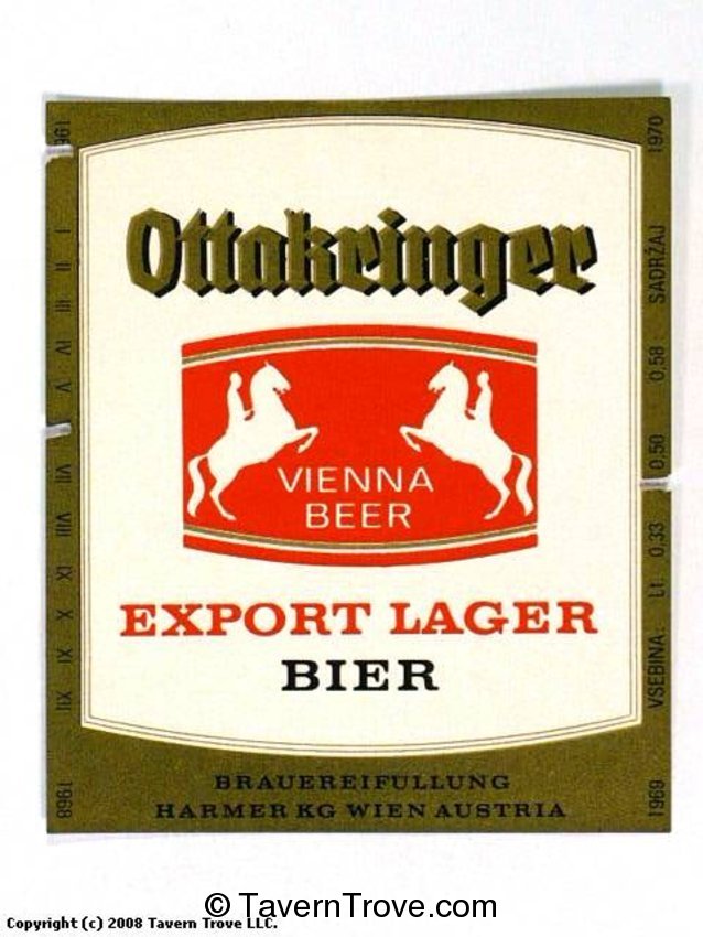 Ottakringer Export Lager Bier