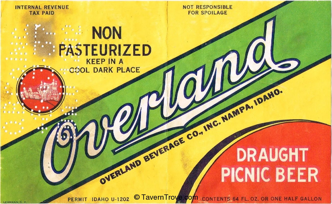Overland Draught Picnic Beer