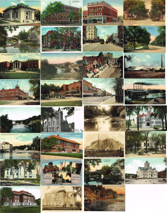 States Iowa Mason City Lot of 31