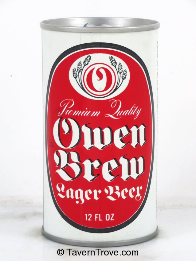 Owen Brau Lager Beer (red)