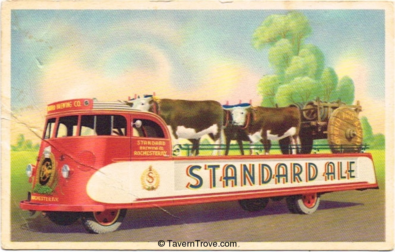 Standard Ale Ox Cart Delivery Wagon