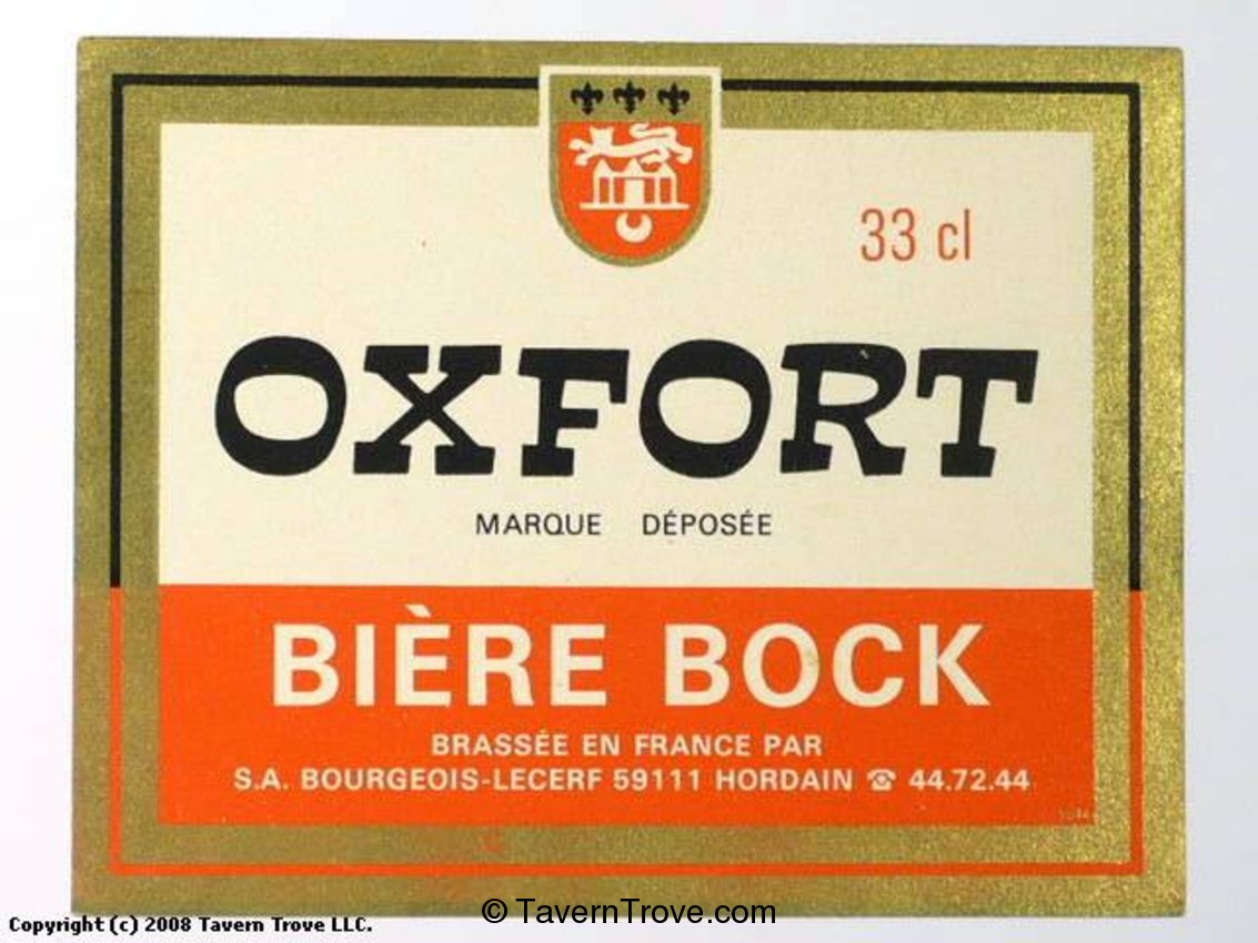 Oxfort Bière Bock