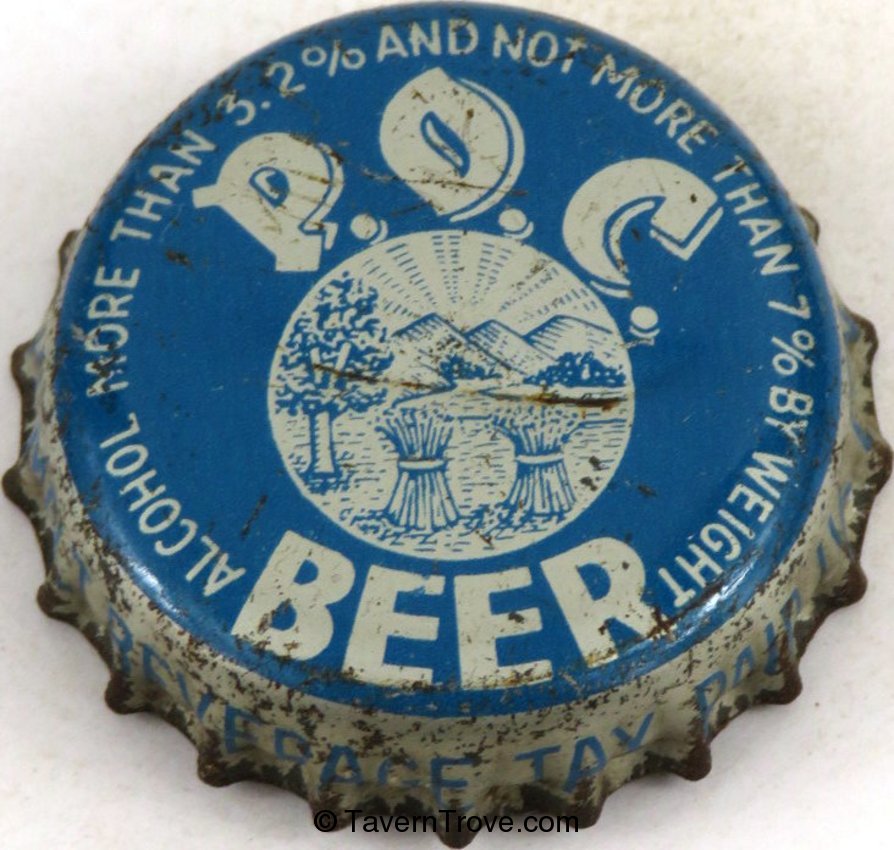 P.O.C. Beer ~OH 1½¢ Tax