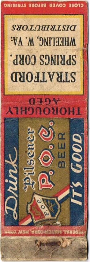 P.O.C. Pilsener Beer