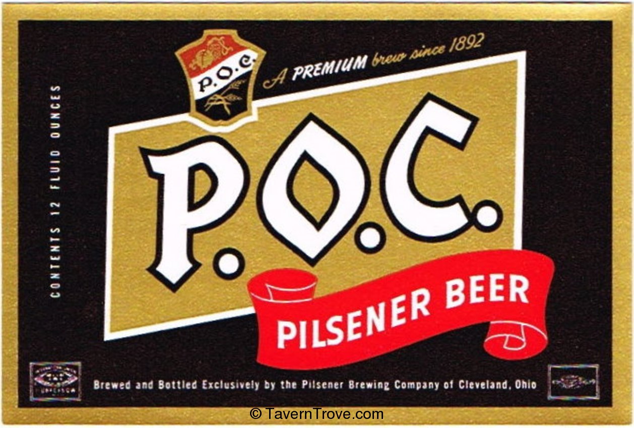 P.O.C. Pilsener Beer