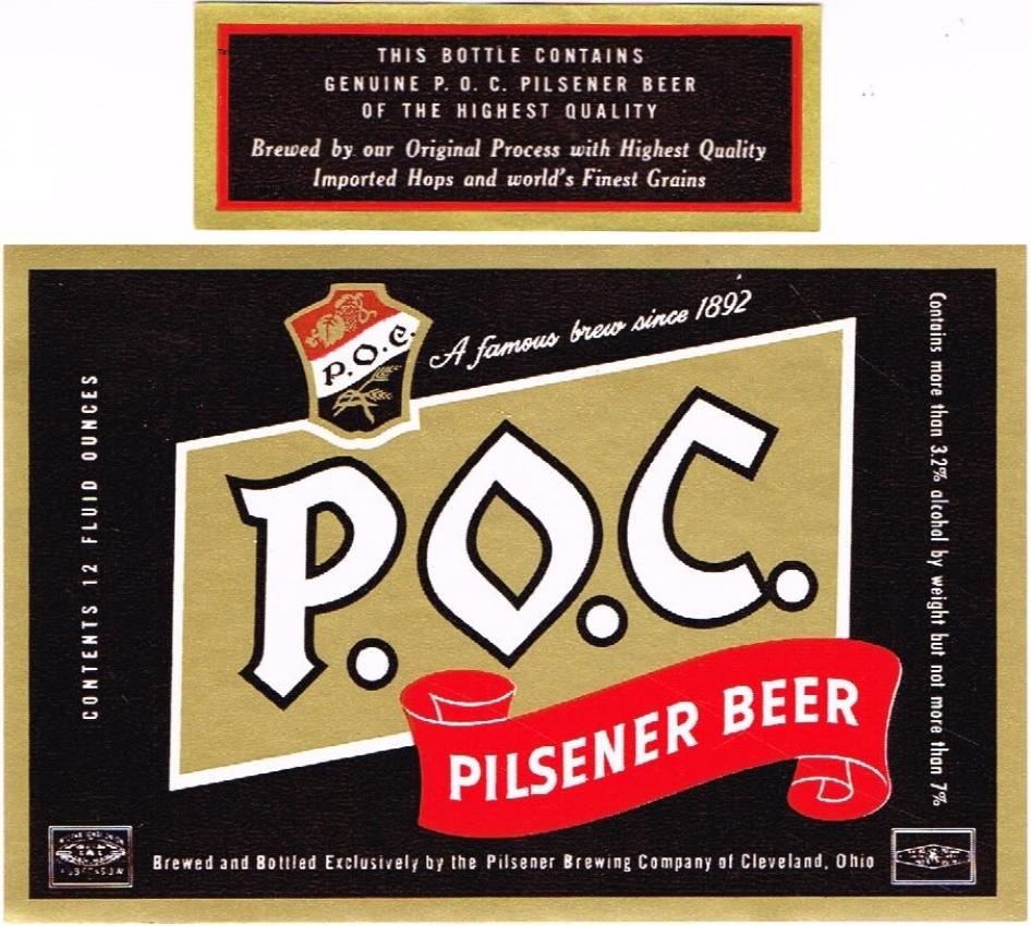 P.O.C. Pilsener Beer