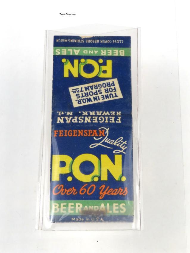 P.O.N. Beer and Ales Dupe Full Complete