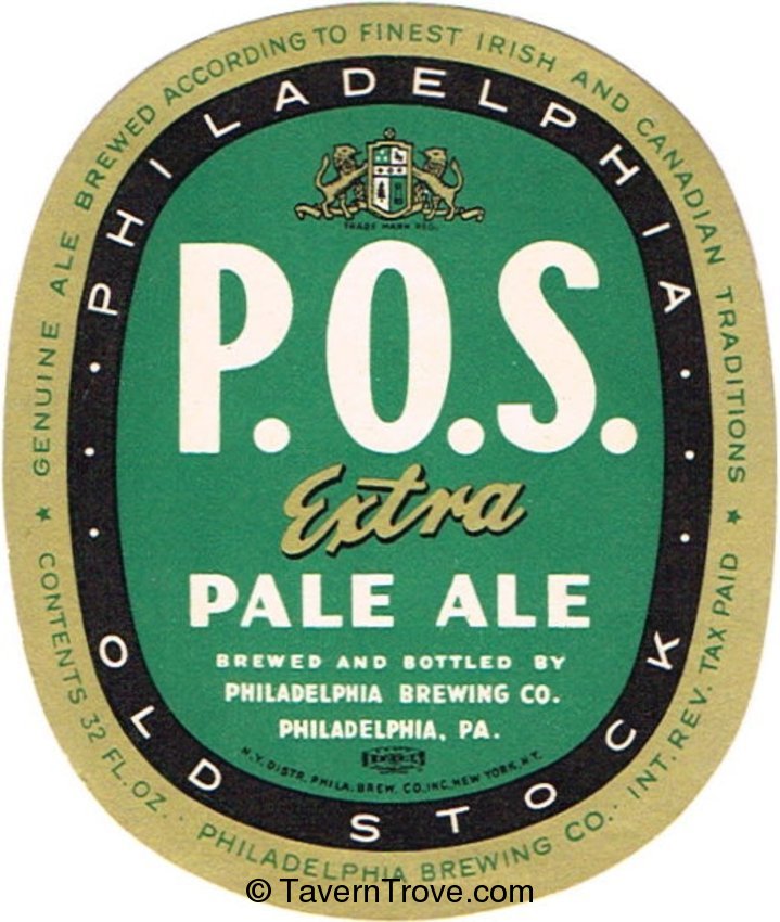 P.O.S. Extra Pale Ale