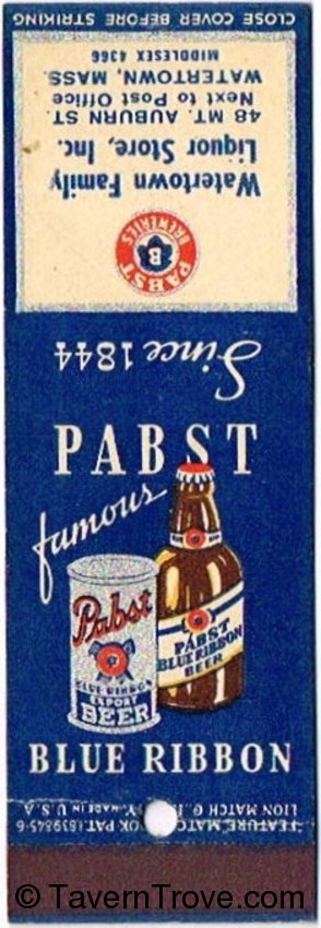 Pabst  Blue Ribbon Beer