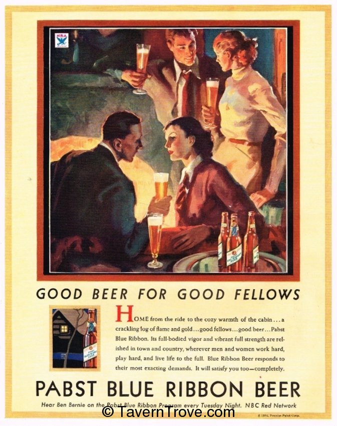 Pabst Blue Ribbon  Beer