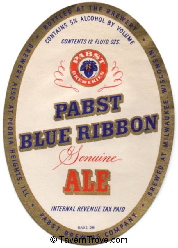 Pabst Blue Ribbon Ale