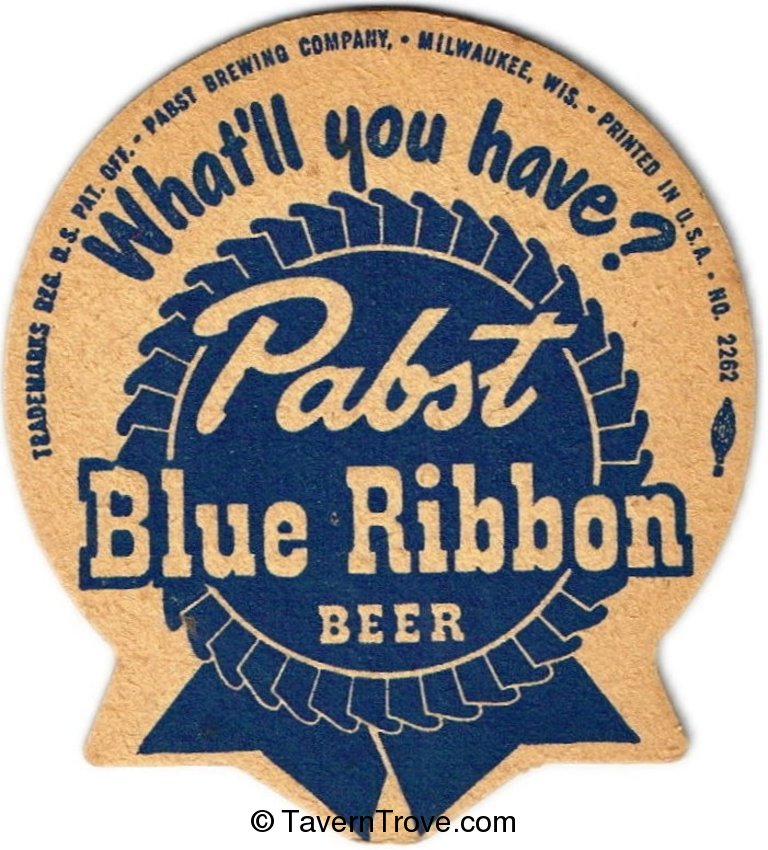 Pabst Blue Ribbon Beer