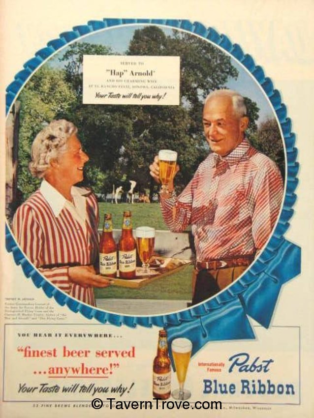 Pabst Blue Ribbon Beer Endorsement
