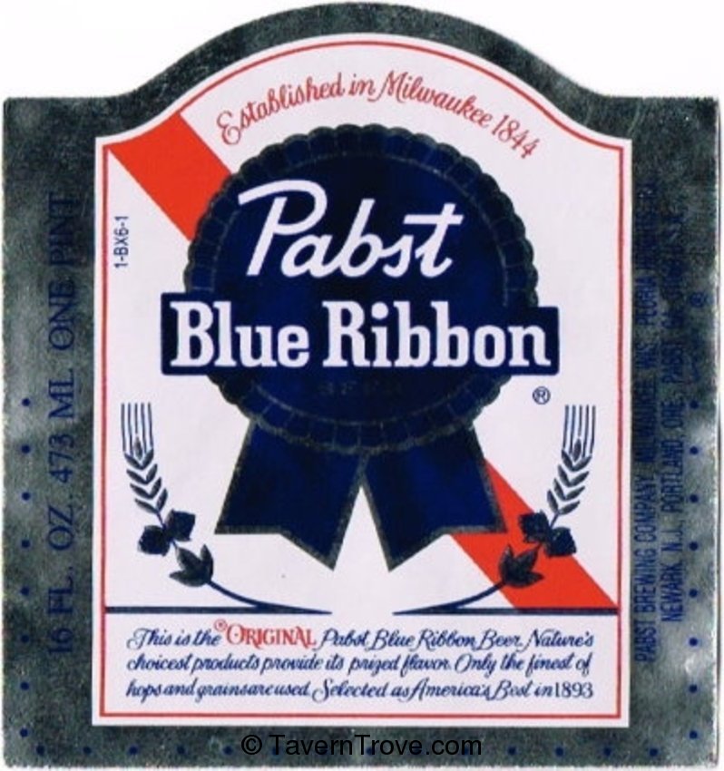 Pabst Blue Ribbon Beer