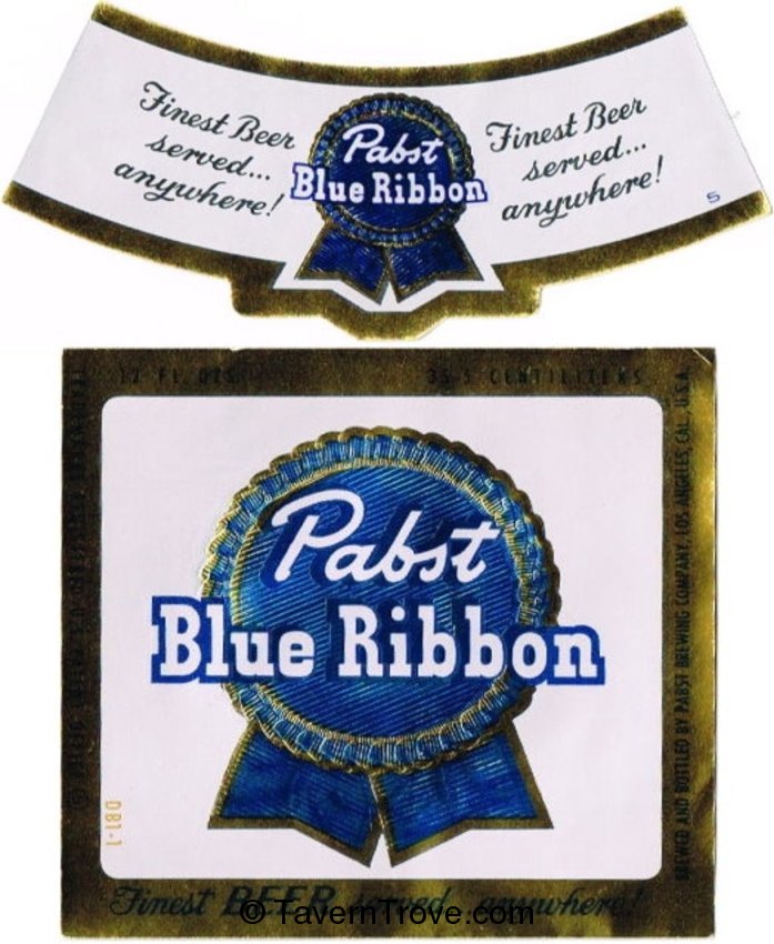 Pabst Blue Ribbon Beer