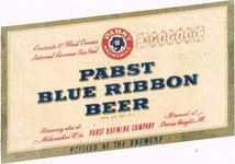 Pabst Blue Ribbon Beer